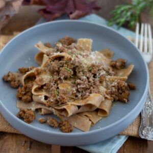 Maltagliati al ragù di cervo (PRIMI)